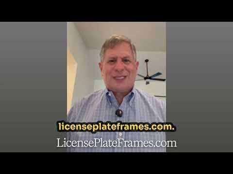Custom License Plate Frames for Dealerships: What Makes a Great One?