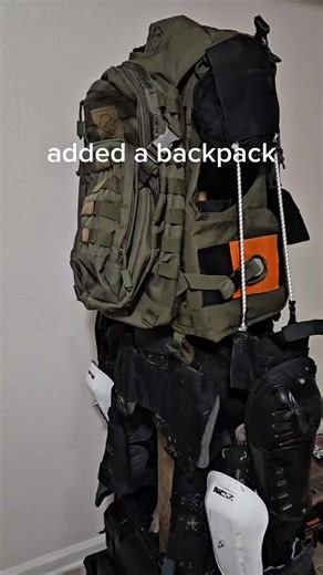 Backpack type shi #armor #exoskeleton #viral #fyp #ironman