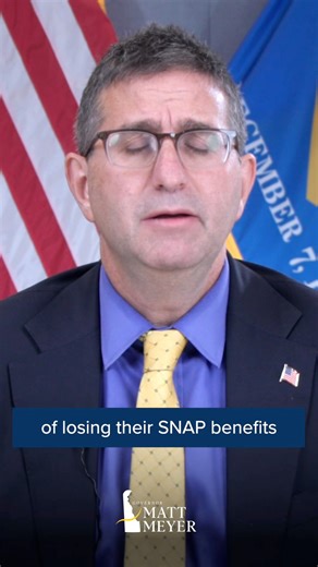 Delaware families can’t eat political promises. We’ve declared a State of Emergency to keep SNAP funded and are teaming up with food banks and faith leaders to make sure every Delawarean has food on the table. We’ll keep working openly and urgently to protect what matters most: your family and your future. More info: de.gov/federalshutdown | Matt Meyer
