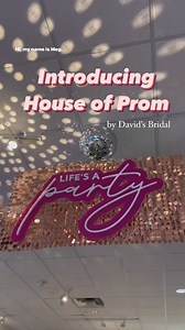 House of Prom by David's Bridal pop-ups are officially here 👗🪩🫶✨💕 Celebrate our grand opening this weekend February 4th & 5th in one of our five locations! Don't live in one of these states? Tap the link to find your local store & shop all new prom styles! http://bit.ly/40vgqDS | David's Bridal