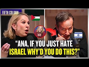 Ana Kasparian Gets LIVID When Host Confronts Her With This Jew Meme!