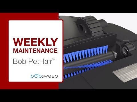 Weekly Maintenance | bObsweep PetHair