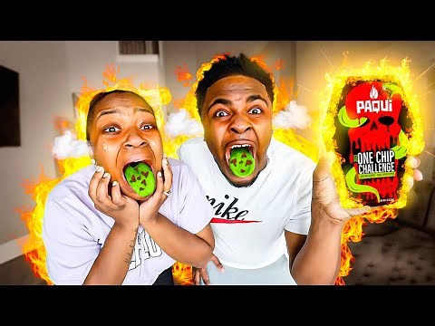We Ate The NEW World's HOTTEST ONE CHIP Challenge!