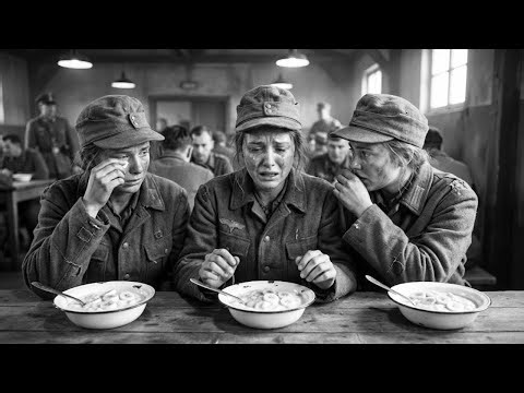 The Americans Said, “Banana Pudding Tonight” | German POW Women Nearly Cried in Disbelief