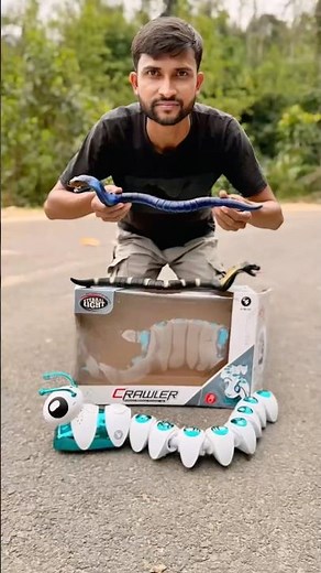 Rc Snake vs Smart Crawler Unboxing & Testing Dekho