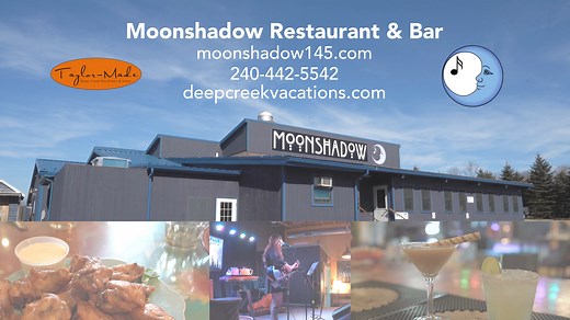1K views · 28 reactions | Always a favorite, your visit to Deep Creek Lake isn't complete without a stop at MoonShadow. Locally owned and operated, this electic restaurant and bar features fresh, natural food, daily lunch specials, craft brews, and live entertainment. Check 'em out Thursday for St. Patrick's Day tunes!  | Taylor-Made Deep Creek Vacations | Facebook