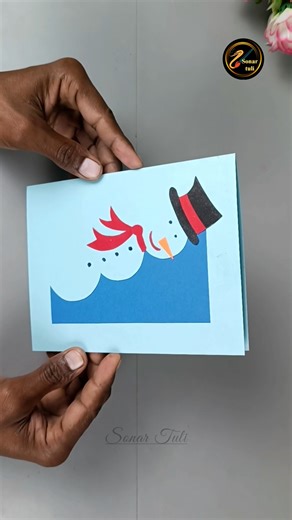 Christmas Card Making Ideas 🎄✨ #christmas #papercraft #diy #shorts ⭐❄