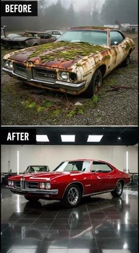 ASMR Car Restoration | 1970 Pontiac LeMans – Full Rebuild from Rust to Glory #restoration #asmr