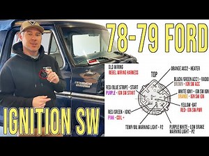 Ignition Switch Wiring 78-79 Ford