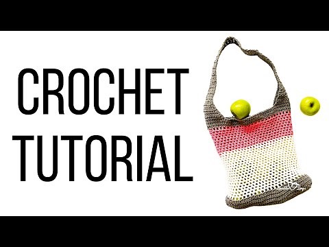 Crochet Market Bag for Beginners (fun & easy)
