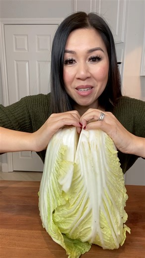 Save my recipe for kimchi! Start with 1 Napa cabbage, you can do 2 if you want extra for family or friends. Chop up and add 1/4 cup salt. Mix thoroughly and place a heavy pan over to release more liquid. Set aside for an hour and make the rice paste with 2 cups water, 1/3 cup of sweet rice flour and 1/4 of sugar. Simmer on low medium heat until thickens and set aside. Next make a sauce puree in the food processor. Add 1 onion, half an Asian pear (use an apple if you don’t have it), 6-8 cloves of