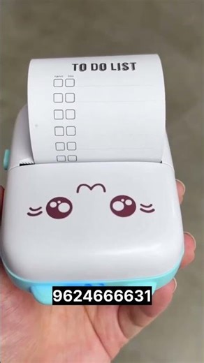 Pocket Mini Bluetooth Printer | Wireless Thermal Printer for Android & iOS 🖨️📱