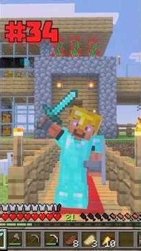 Minecraft Survival Part 34 | Nether Fortress Hunt Turns Into Bastion Raid 🔥 #minecraft