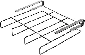 Stainless Steel Cutting Board Holder Punching Under Cabinet Storage Rack for Kitchen Space Saving Cutting Board Storage Solution Kitchen Organizer