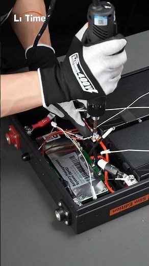 I Built a 12V Battery Slim 100Ah LiFePO4#diy #batterypack #BatteryManufacturer#BatteryFactory #short