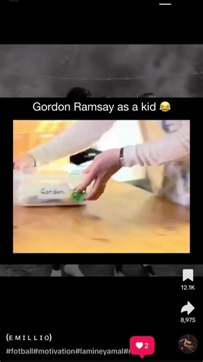 Gordon Ramsay's Hilarious Childhood Kitchen Moments