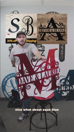 Address Numbers For House - Horizontal - Curly