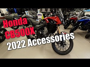 Honda CB500X 2022 - Recommended Accessories