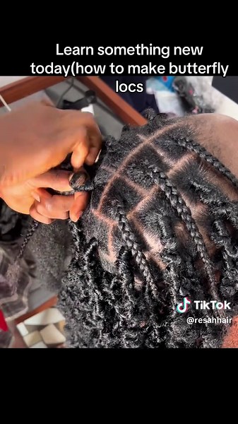 Tutorials!Tutorials!!Tutorials!!! Distressed butterfly locs #fyp#tutorials#locs#blackgirlmagic#hairstyles#tutorial#loc