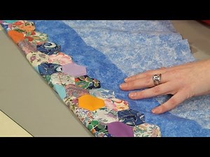 Finishing your English Paper Pieced Quilt with Nancy Adamek (Taster Video)