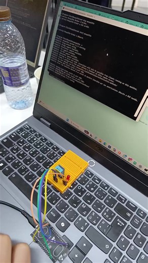 🚀 Shots from our IoT Training Workshop — Learn how real-world IoT systems work, from sensors and ESP32 to cloud communication using MQTT & HTTP. A hands-on experience where you build, connect, and control real devices — not just theory. Perfect for students, makers, and anyone curious about connected systems 🔧🌐 Link 👇 https://docs.google.com/forms/d/e/1FAIpQLSfiyoEE5LogMSsil-gPmo_jZ5gDZy4vY7FoZE5bNQrU5kmb3w/viewform?usp=header #IoT #IoTWorkshop #ESP32 #EmbeddedSystems #MQTT