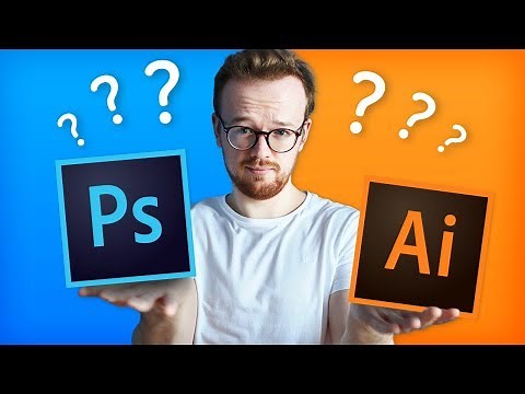 Photoshop & Illustrator : Quelles différences ?