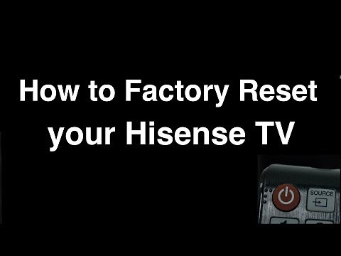 How to Factory Reset Hisense Smart TV - Fix it Now