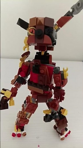 William Afton (spring trap) custom build #fnaf #springtrap #lego