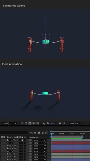 After Effects Elastic Animation Tutorial 🔥 | Smooth Motion Trick