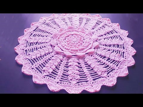 crochet mandala doily #29 easy pattern/crochet mandala