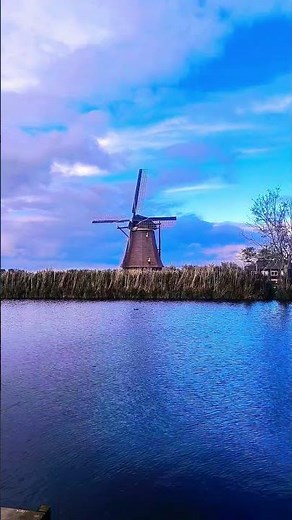 🌿 UNESCO Wonder: Kinderdijk Windmills | Rotterdam’s Timeless Beauty 🇳🇱✨