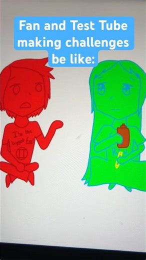 Fan and Test Tube making challenges | Inanimate insanity IV short