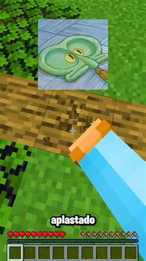 MINECRAFT PERO el MUNDO ES PLANO... 🌍 #minecraft #shorts #tiktok