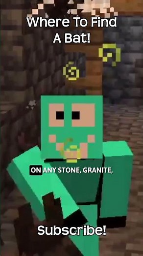 Where To Find A Bat In Minecraft?!
