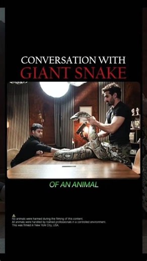 Conversation with Giant Snake | @Junglekeeper - Raj Shamani #shorts