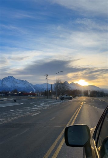 Join us on our drive through Palmer, Alaska #alaska #palmer #mountains #alaskalife #drive