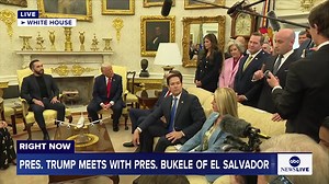 423K views · 5.9K reactions | Pres. Trump and El Salvador's President Nayib Bukele were pressed repeatedly on what's next regarding the wrongful deportation of a migrant from Maryland. "I don't have the power to return him to the United States," Bukele said. https://abcnews.link/Xq2WE0U | ABC News | Facebook