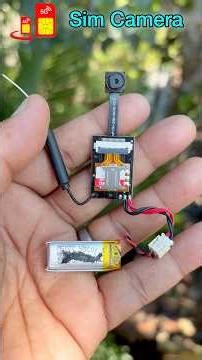 Sim Camera || Smallest Wireless Camera #simcamera #spycctvcamera #howto #cctv #camera #wificamera