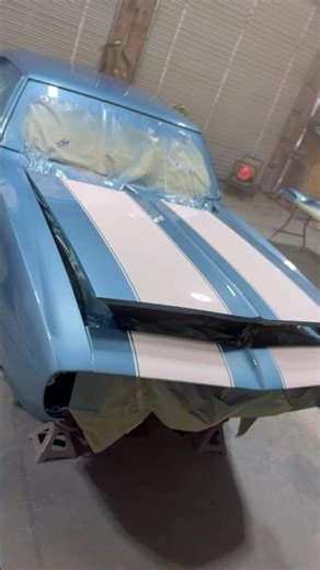 Fresh paint for this 1968 Chevy Camaro