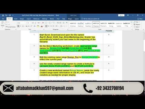 Exp19 Excel Ch06 Cap High West Fashions