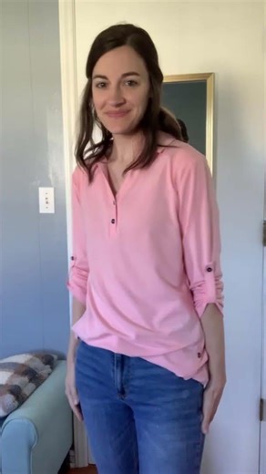 Women's Casual Collared V Neck