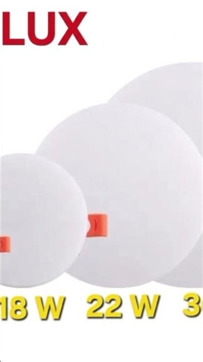 LUMILUX LED Panel Lights – 10W, 18W, 22W & 36W Energy Saving Lights | Al Farooq Traders |