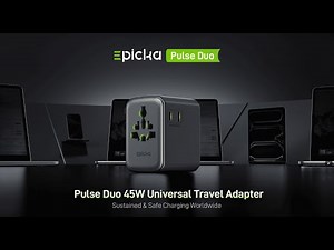 The new-generation Epicka Pulse Duo 45W Adapter brings an all-in-one upgrade.