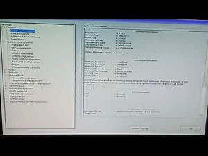 Vostro 3268 Bios settings for Windows 10