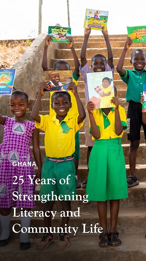 In villages across Ghana, a spark of learning grew into a light that continues to spread. For 25 years, the Olinga Foundation has strengthened the capacity of learners and educators, supporting sustained progress in literacy and education. Link in bio 🔗 #Bahai #BWNS #Ghana #Education #OlingaFoundation #Service #Hope #Learning | Bahá'í World News Service
