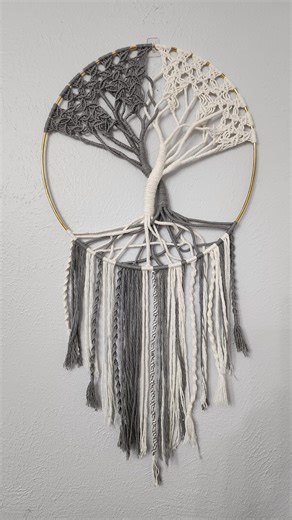 Intertwining Tree of Life - Macrame Wall Hanger - Made to Order - Etsy