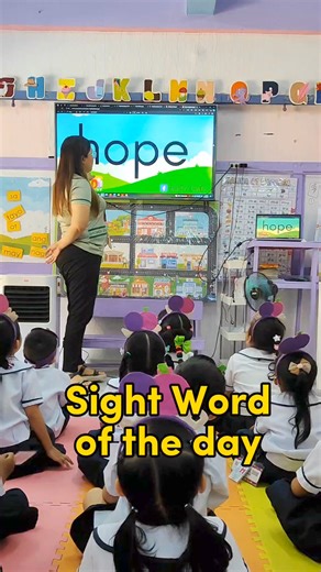 28K views · 390 reactions | Sight word of the day: HOPE, sa tagalog,...