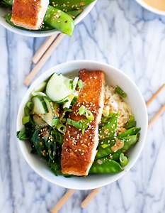 Salmon Rice Bowl Recipe