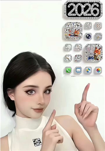 How to get this aesthetic home screen icon ✨ 1. Copy the link 2. Open the template 3. Tap