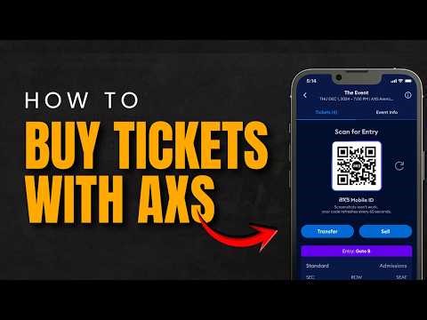 How to Use AXS App | How to Buy Tickets With AXS (2026)